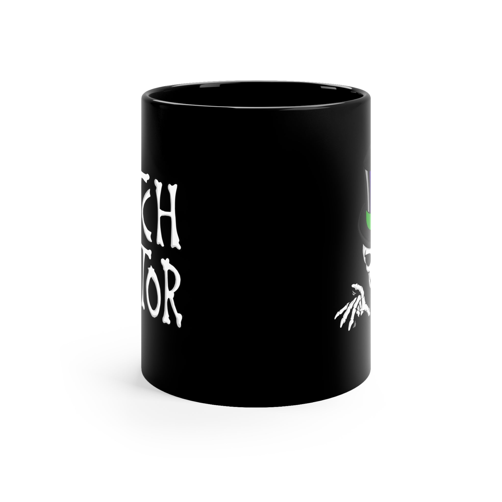 Black Mug 11oz - New Witch Doctor Logo