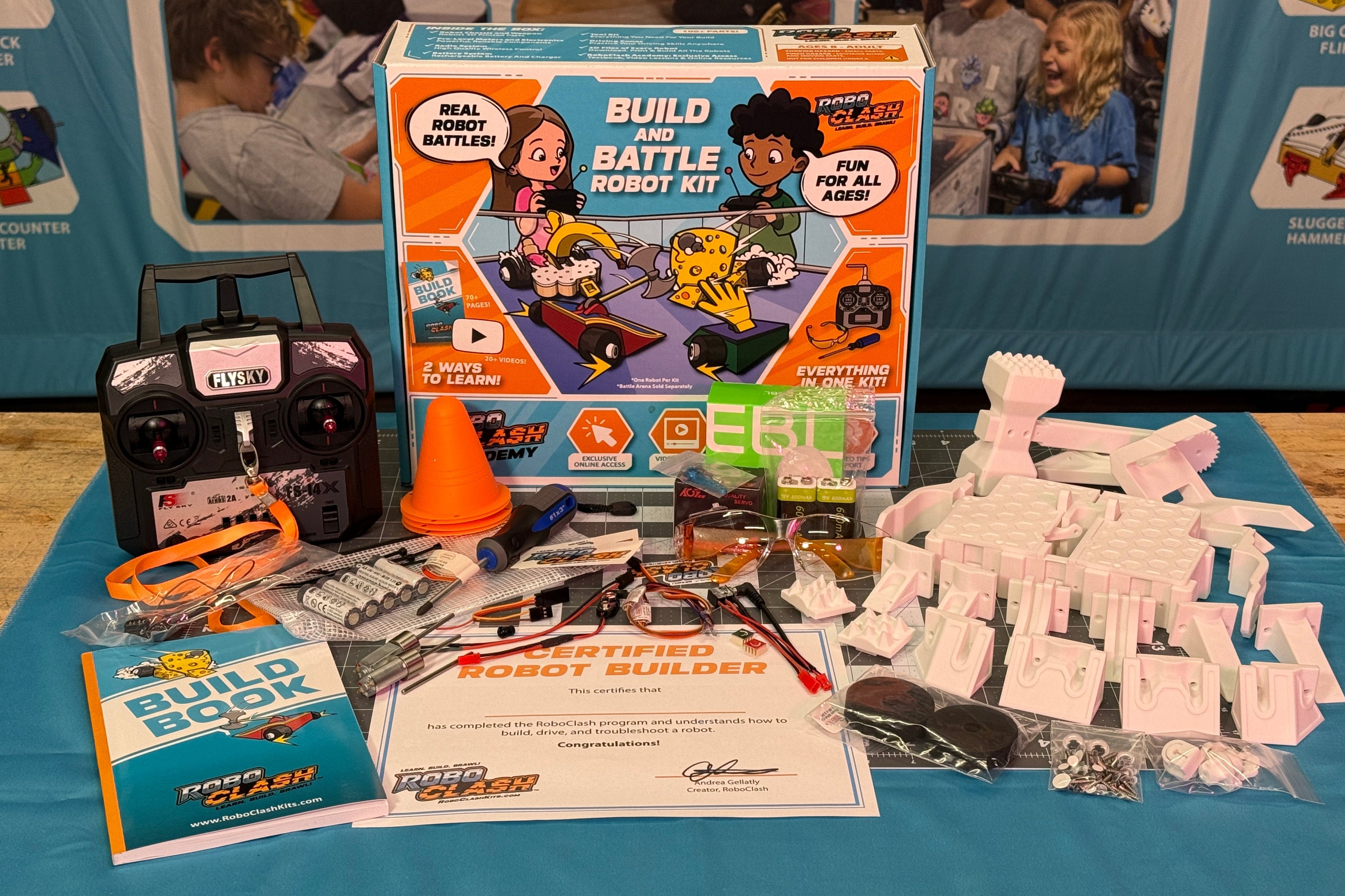 RoboClash Kit - Learn, Build, Brawl! (formerly Camp Witch Doctor)