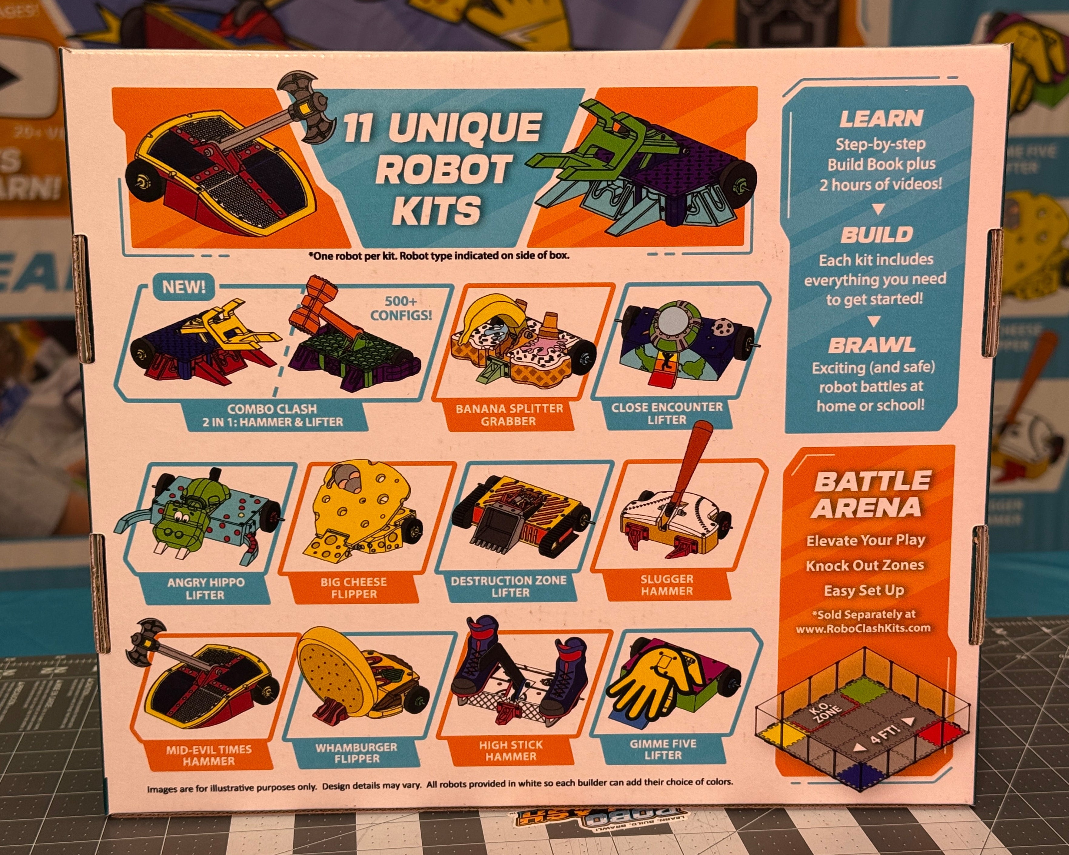 RoboClash Kit - Learn, Build, Brawl! (formerly Camp Witch Doctor)