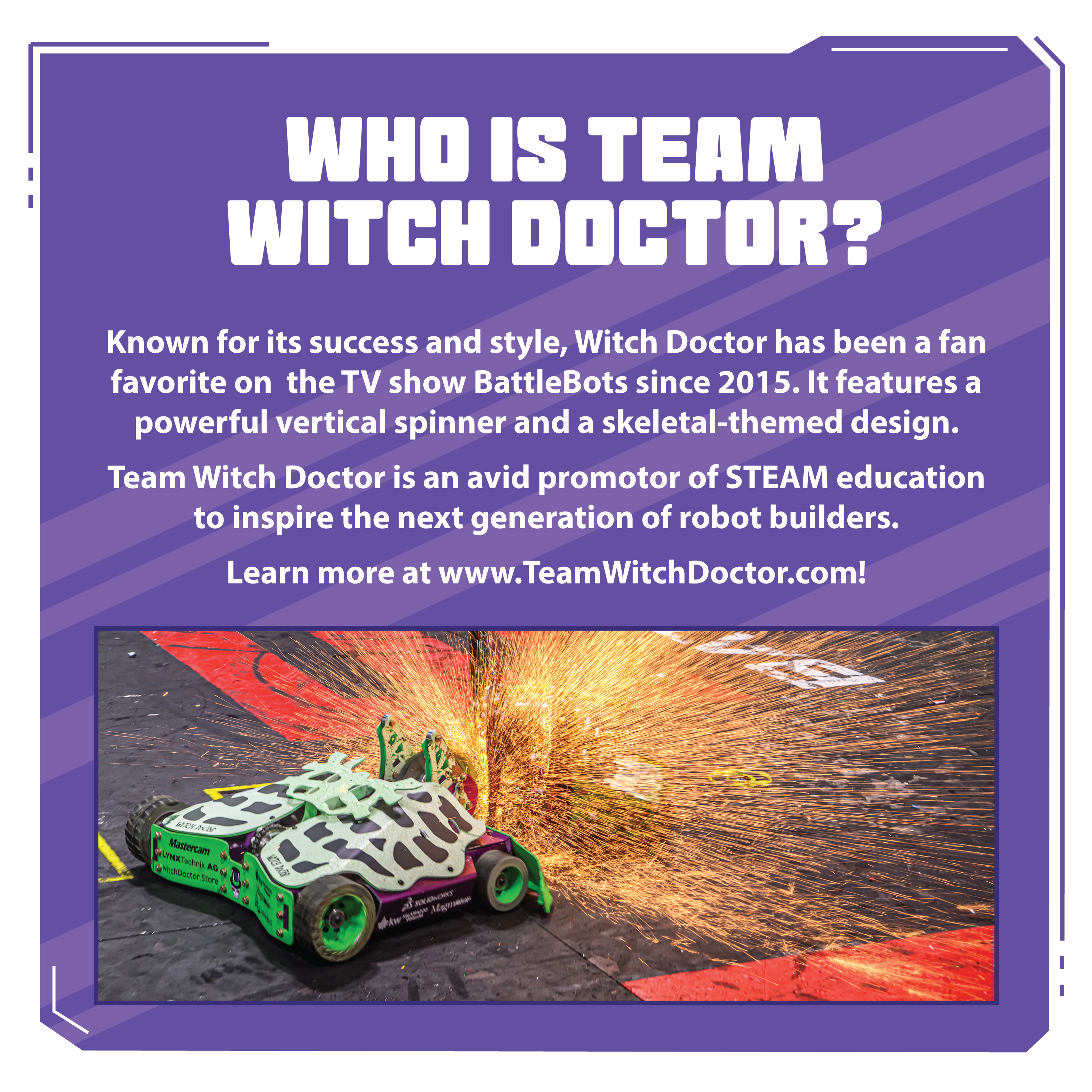 RoboClash Kit - Learn, Build, Brawl! (formerly Camp Witch Doctor)