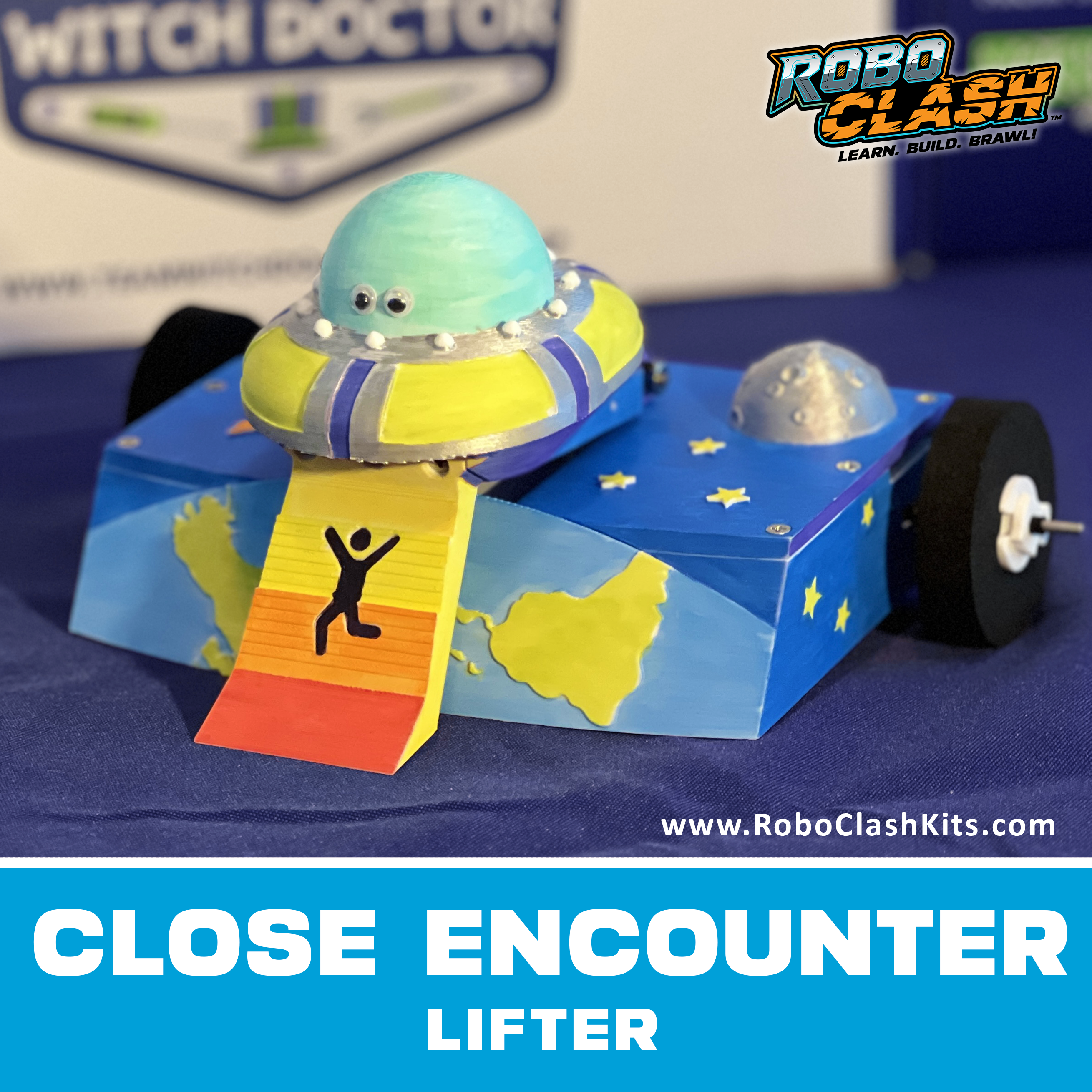 RoboClash Kit - Learn, Build, Brawl! (formerly Camp Witch Doctor)