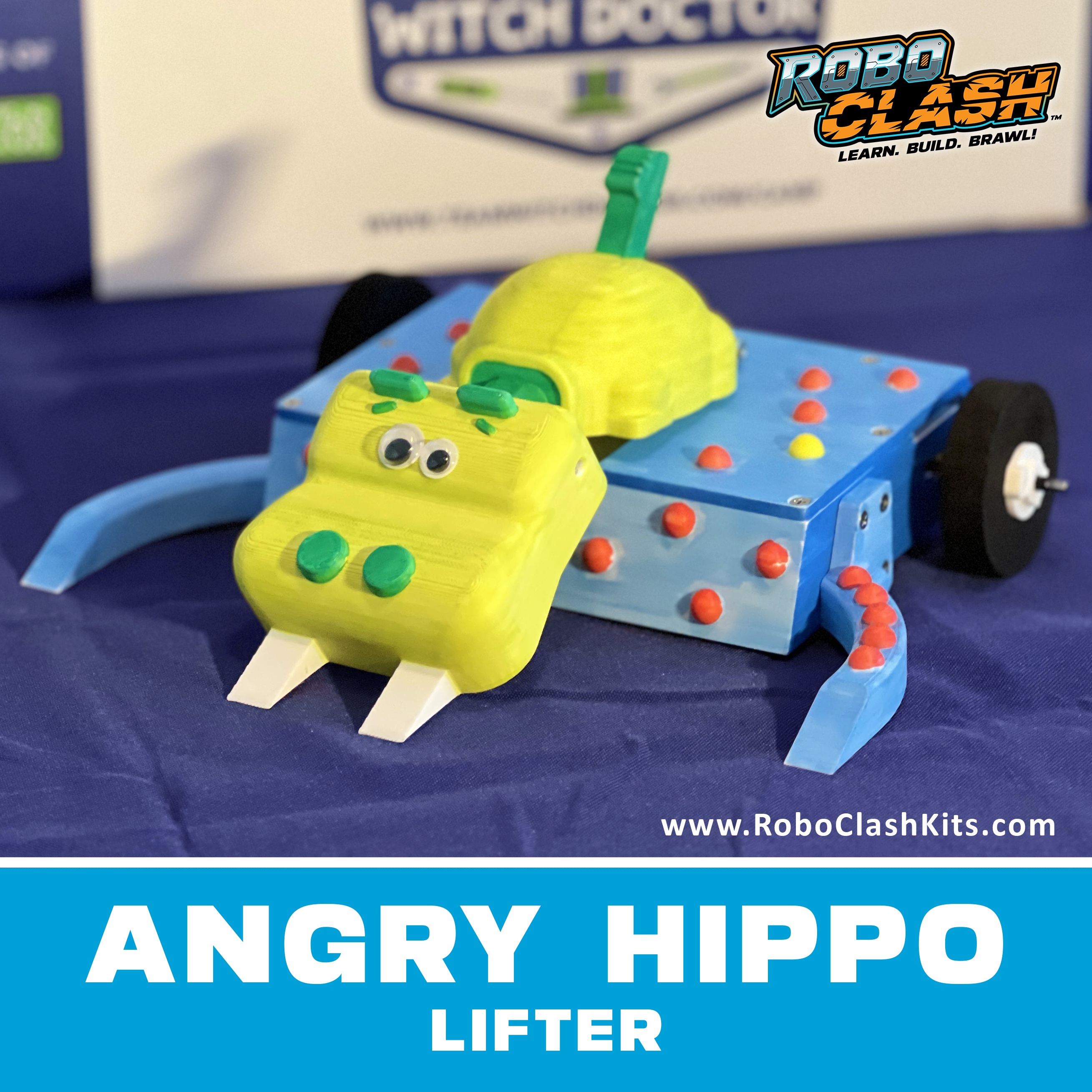 RoboClash Kit - Learn, Build, Brawl! (formerly Camp Witch Doctor)