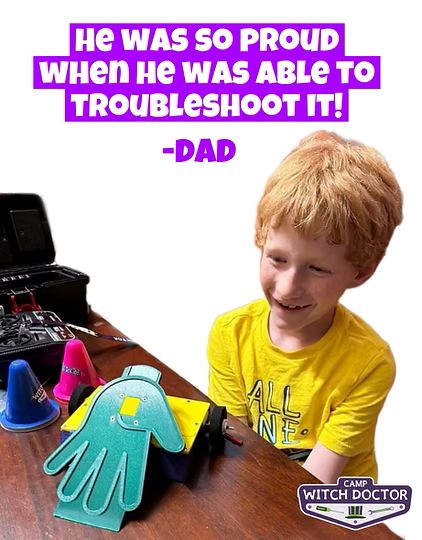 RoboClash Kit - Learn, Build, Brawl! (formerly Camp Witch Doctor)