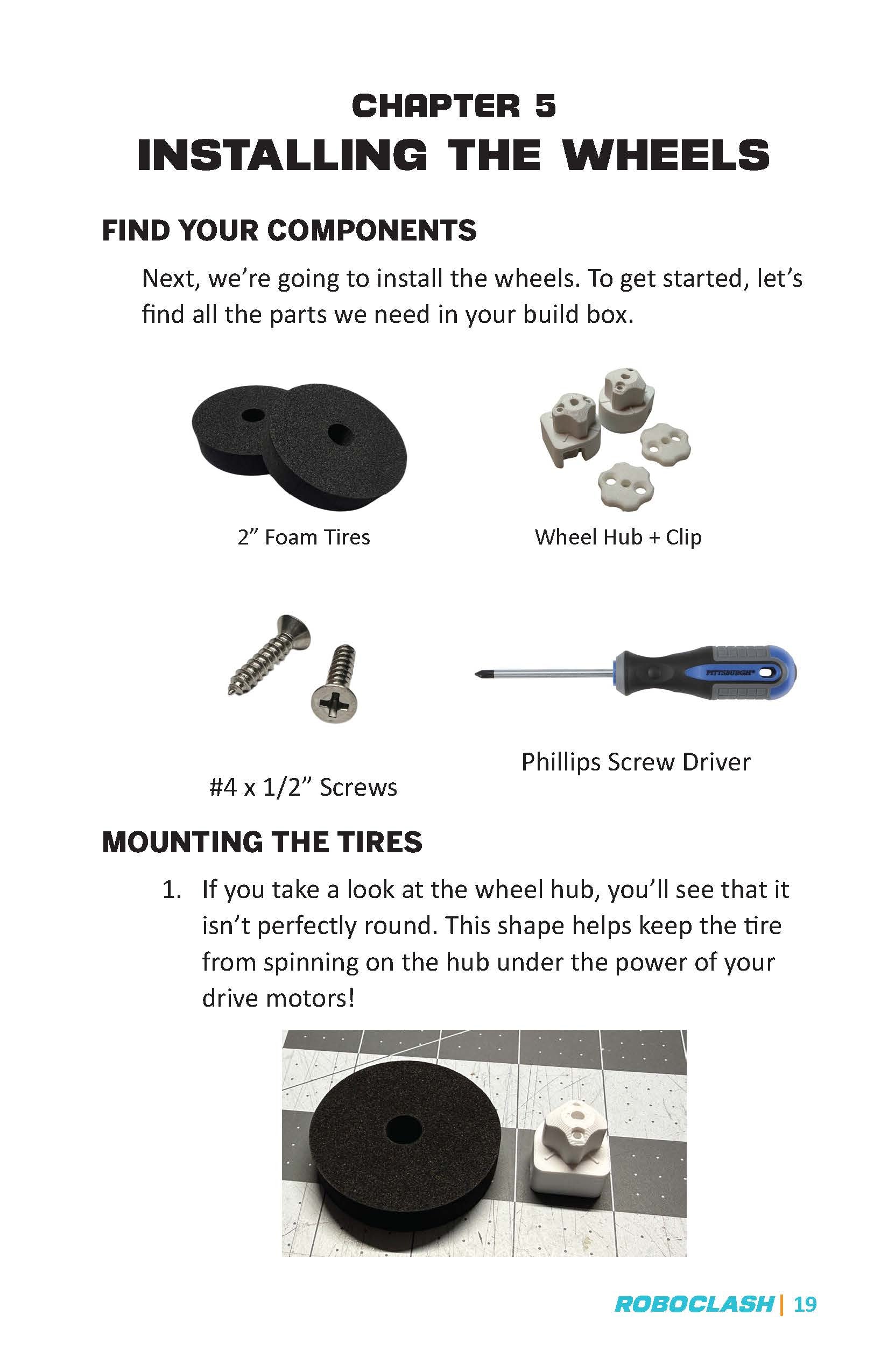 RoboClash Wheel Hubs (Pair)