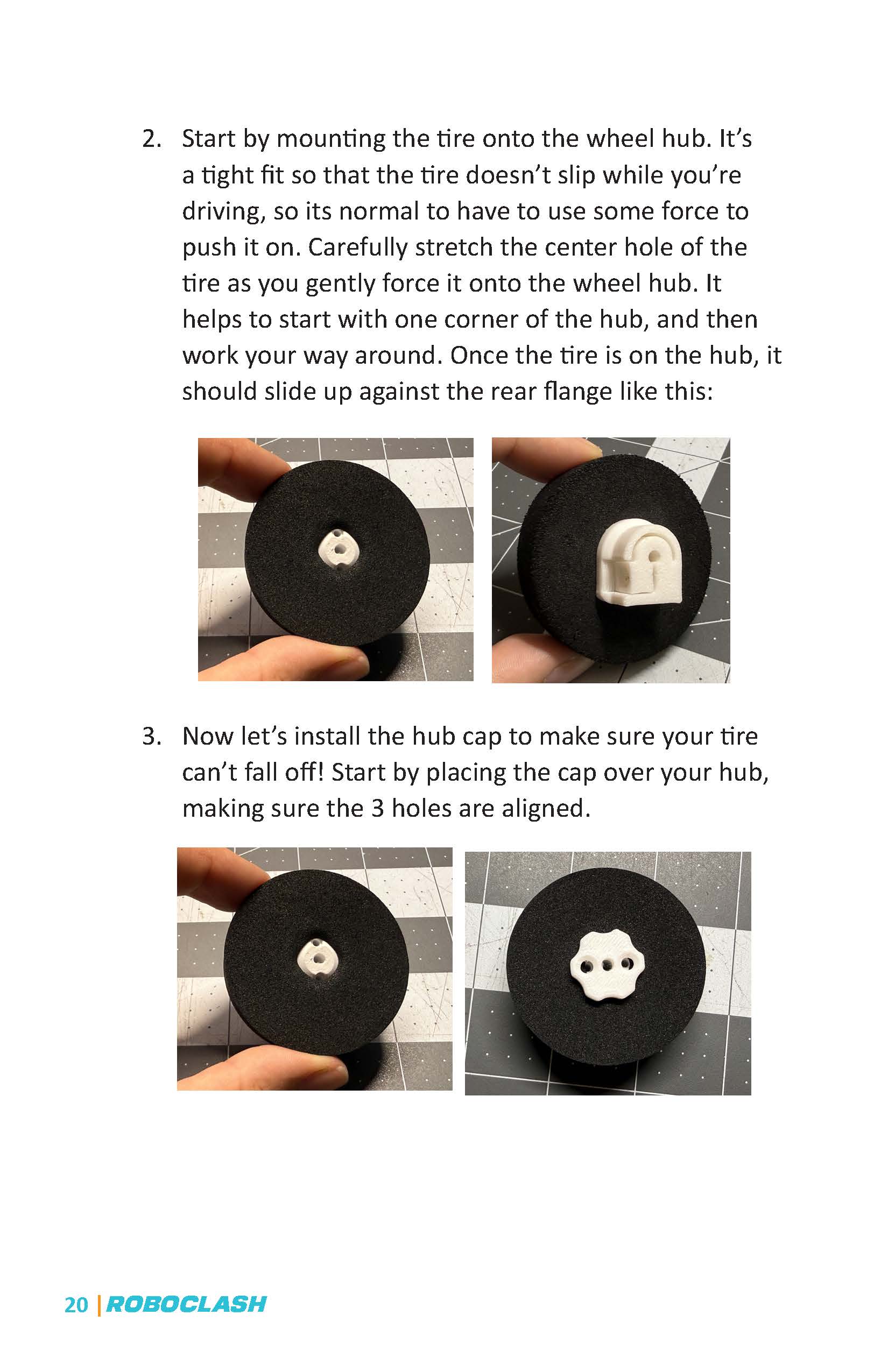 RoboClash Wheel Hubs (Pair)