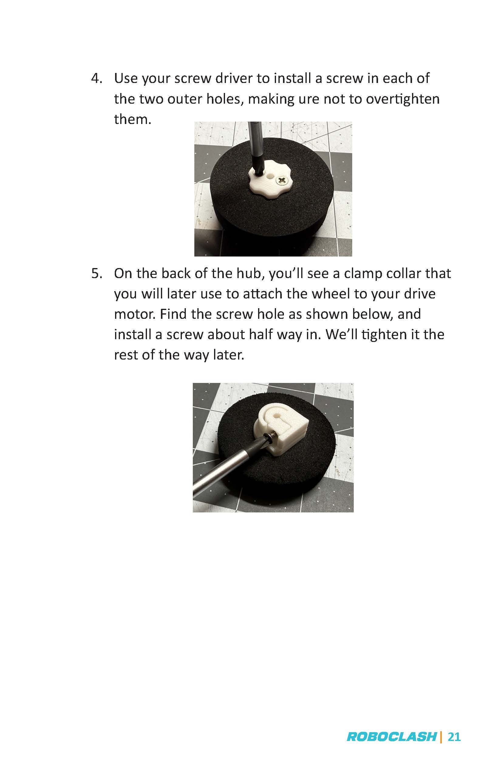 RoboClash Wheel Hubs (Pair)