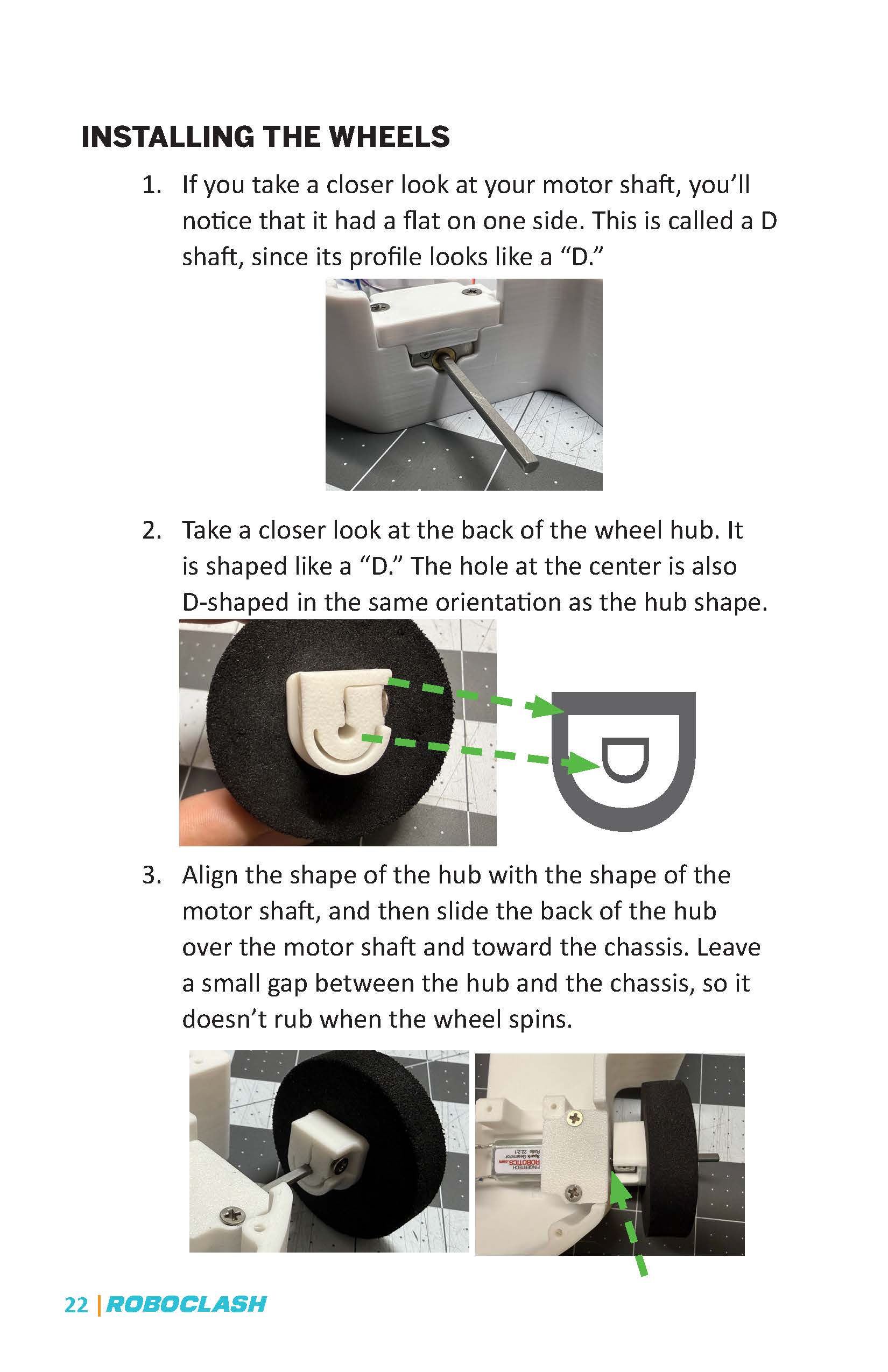 RoboClash Wheel Hubs (Pair)