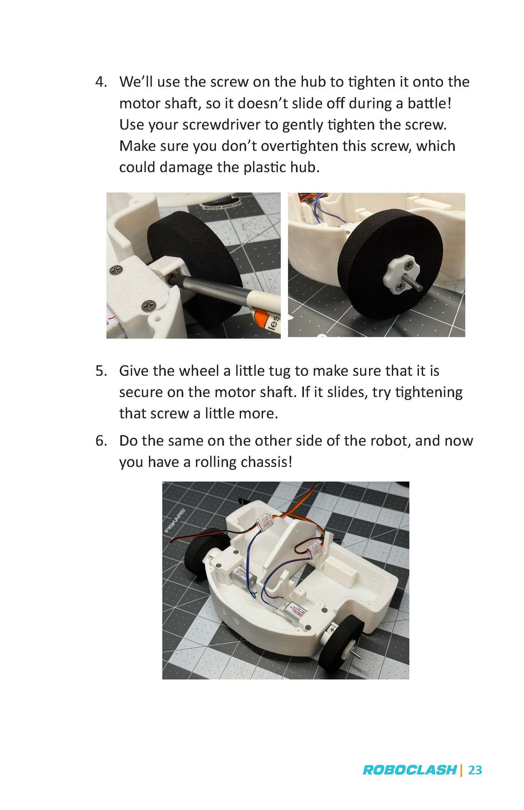 RoboClash Wheel Hubs (Pair)