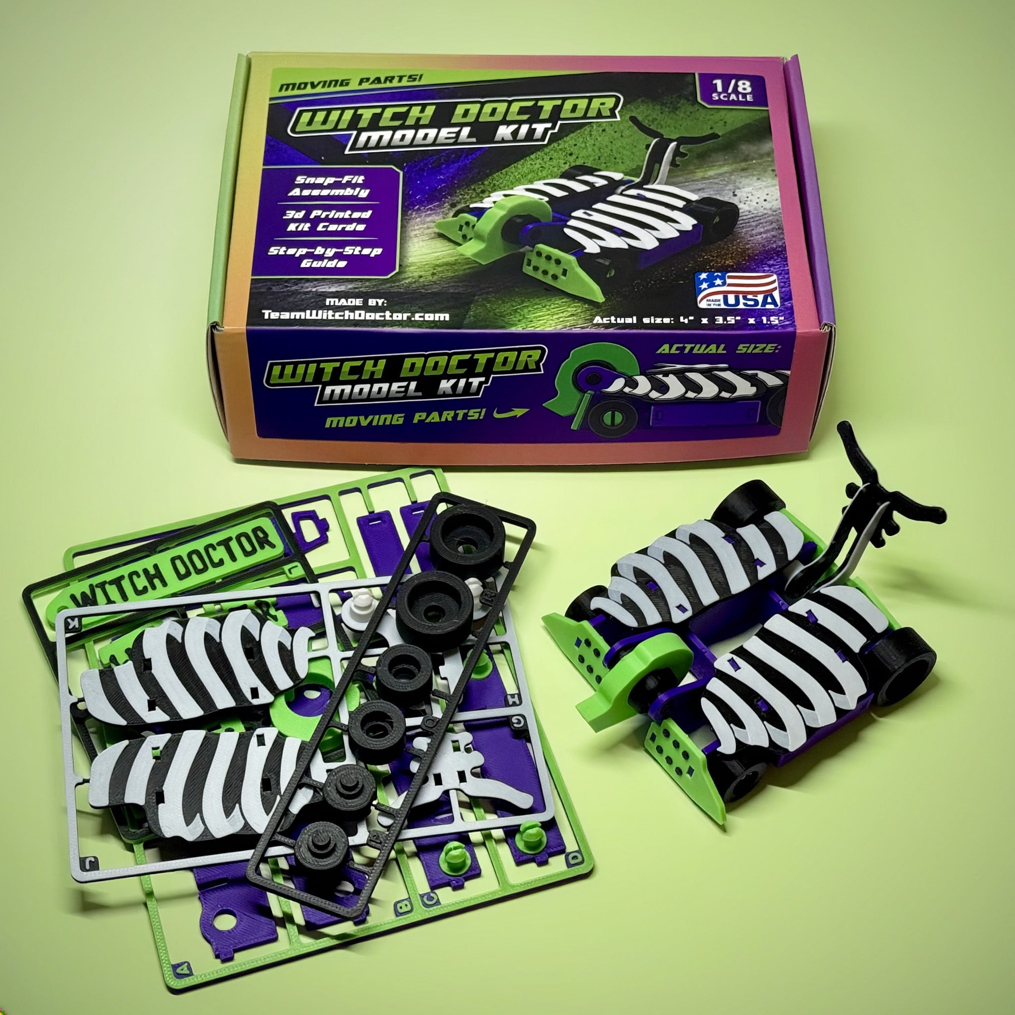 Witch Doctor Model Kit – Team Witch Doctor