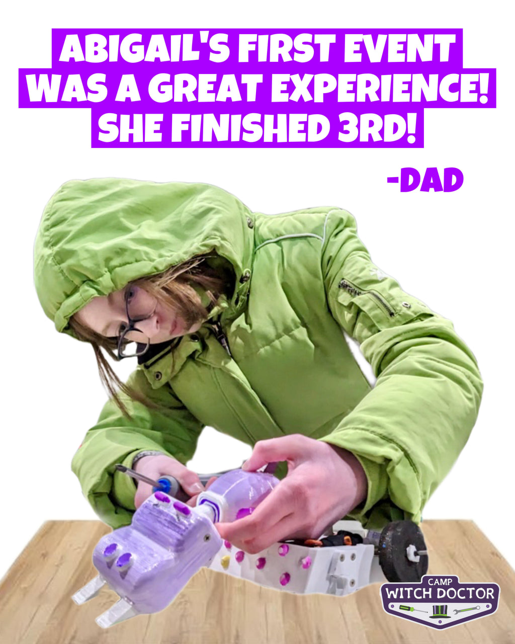 RoboClash Kit - Learn, Build, Brawl! (formerly Camp Witch Doctor)