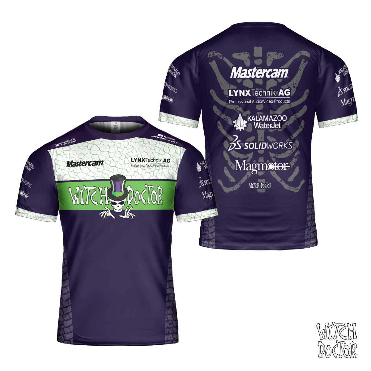 Witch Doctor Team Uniform T-Shirt (Youth Sizes)