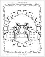 Witch Doctor Jumbo Coloring and Activity Book ($12.99 on Amazon)