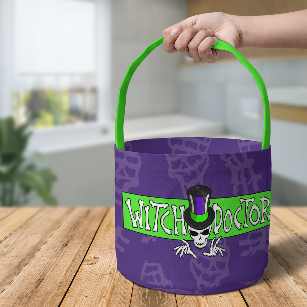 Witch Doctor Fabric Basket
