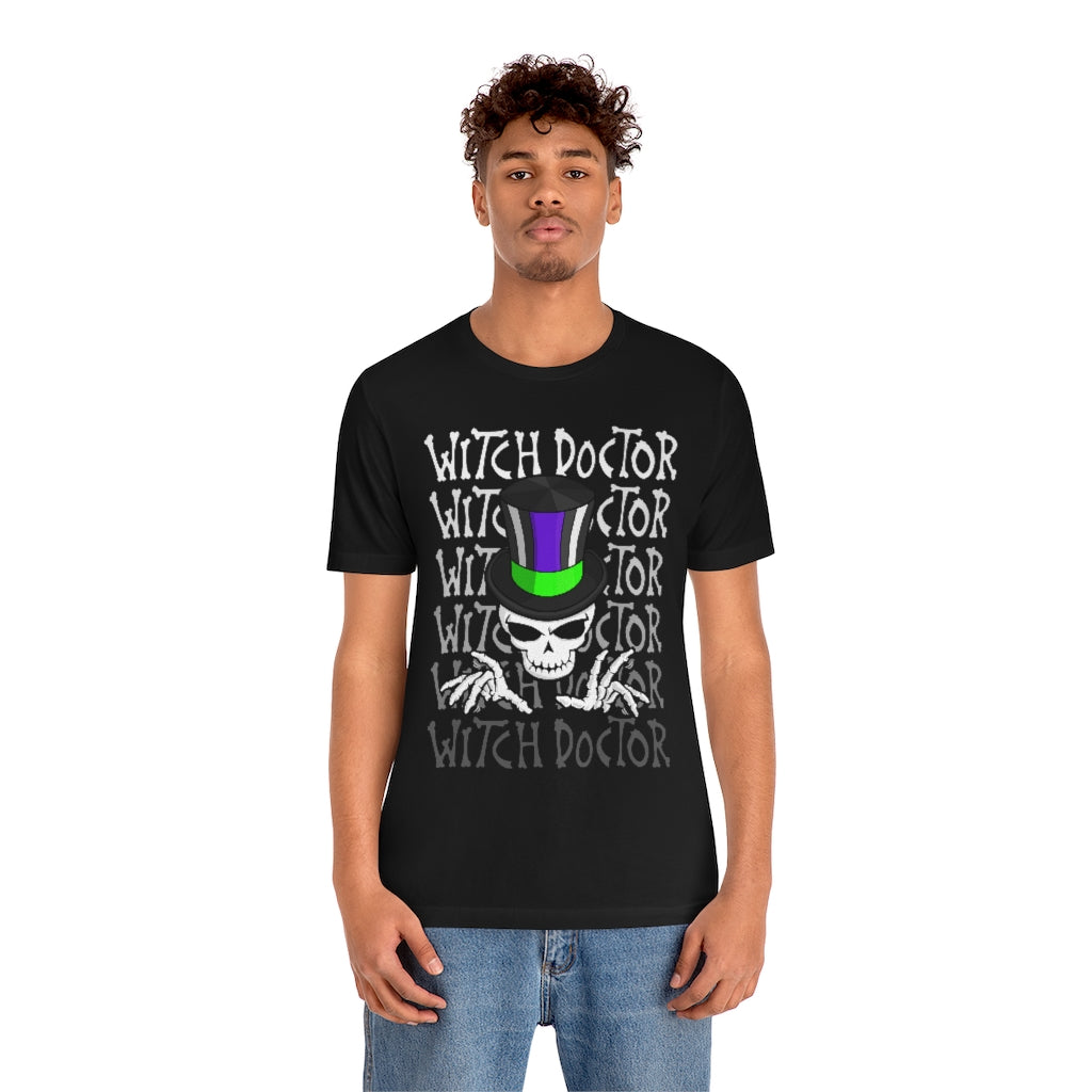 Witch Doctor Skull - Adult Unisex Tee